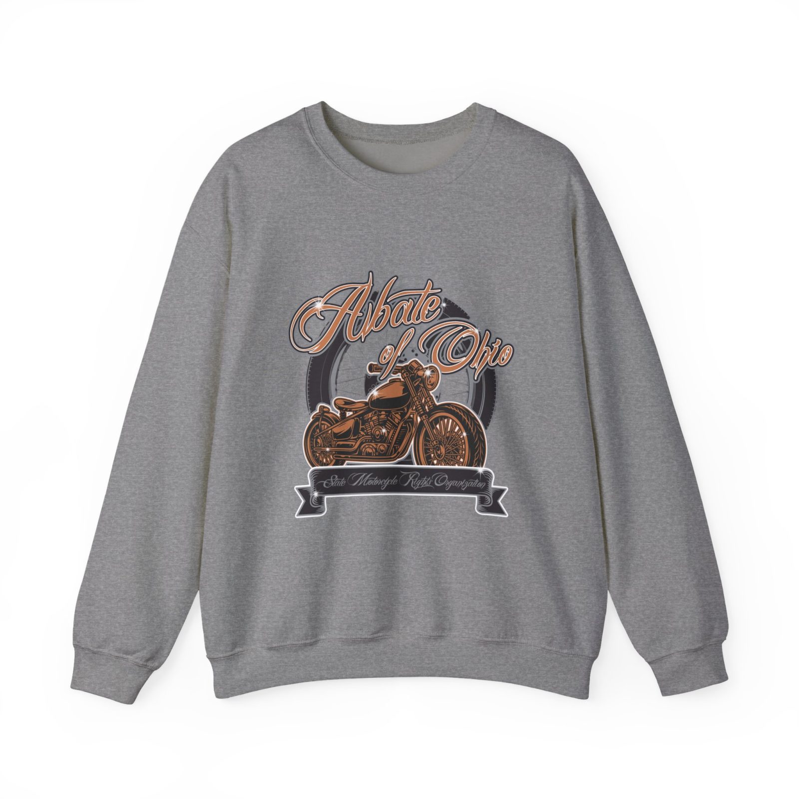 Motorcycle Crewneck Sweatshirt — "I Vote Motorcycle" Vintage Biker Pullover - Image 11